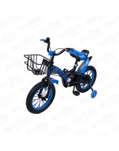 Велосипед детский В14 трехколесный с корзиной синий Champ pro