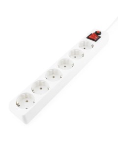 Сетевой фильтр, 6-розеток, 1.8 м, белый (ЕНW-6) Гарнизон