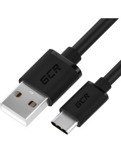 Кабель USB USB Type C быстрая зарядка 1м черный GCR 52726 GCR 52726 Greenconnect