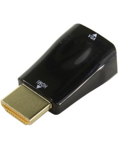 Переходник адаптер HDMI m VGA 15F черный C116 335051 Orient