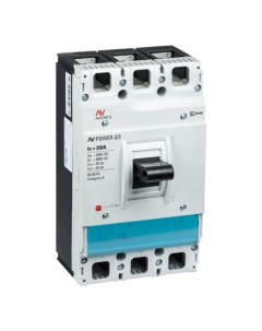 Автоматический выключатель Averes TR 3P 250А 35 кА 400 690 В на монтажную плату mccb 33 250 TR av Ekf