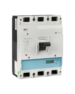 Автоматический выключатель Averes Power 3P 1000А 50 кА 690 В на монтажную плату mccb 43 1000 6 0 av Ekf
