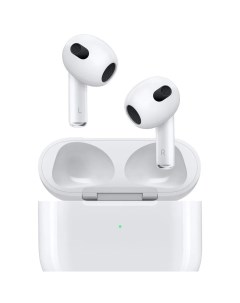 Беспроводные наушники True Wireless Airpods 3 го поколения с микрофоном белые Apple
