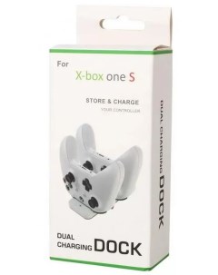 Зарядная станция для 2 x геймпадов HBX 002 Xbox One White Nobrand