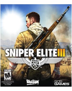 Игра Sniper Elie 3 для Xbox One 505-games