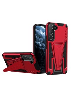 Чехол Rack Case для Samsung Galaxy S22 Plus красный Black panther