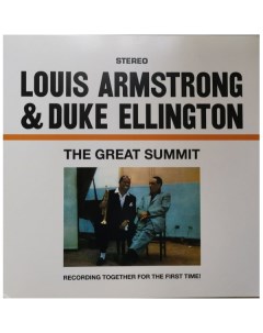 Armstrong Louis Ellington Duke The Great Summit LP Waxtime in color