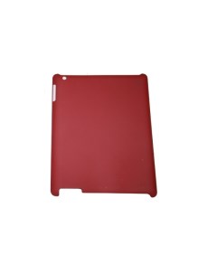 Чехол iPad 2 3 Fasion Case прорезиненный пластик красный Promise mobile
