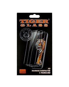 Защитное стекло для iPhone 6 Plus 6S Plus 3D Tiger Glass черное Tiger 3d