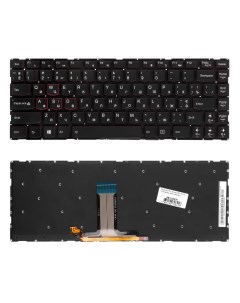 Клавиатура для ноутбука Lenovo IdeaPad Y40 70 Y40 80 Series p n V 142920NS1 UR черная Vbparts