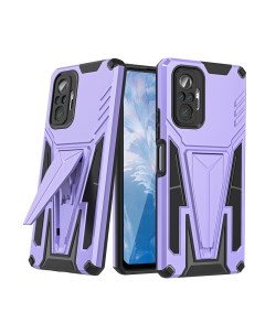 Чехол Rack Case для Xiaomi Redmi Note 10 Pro фиолетовый Black panther