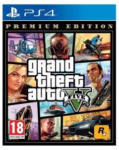 Игра GTA 5 Premium Edition PlayStation 4 PlayStation 5 Русские субтитры Nobrand