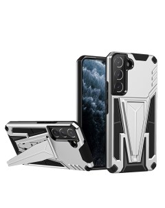 Чехол Rack Case для Samsung Galaxy S22 Plus серый Black panther