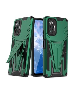 Чехол Rack Case для Xiaomi Redmi Note 10 Pro зеленый Black panther