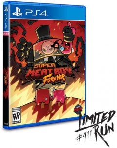 Игра Super Meat Boy Forever 411 Limited Run 411 PS4 полностью на иностранном языке Team meat