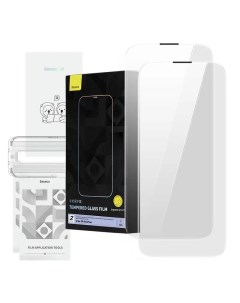 Защитное стекло Corning Series для iPhone 14 Pro со встроенным пылевым фильтром Baseus