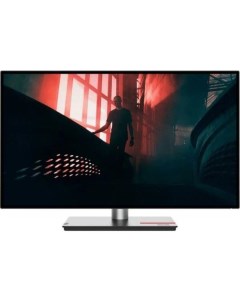 27 Монитор ThinkVision P27q 30 черный 60Hz 2560х1440 IPS Lenovo