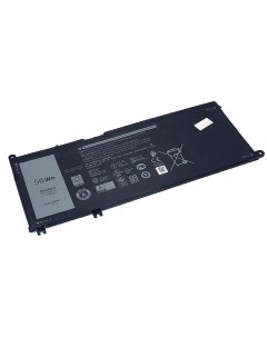 Аккумуляторная батарея FMXMT V1P4C для ноутбука Dell Chromebook 13 3380 Series 7 6V 7300 Sino power