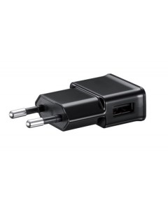 Зарядное устройство блок питания USB 5В 2А черное Light power