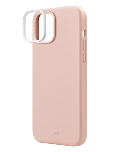 Чехол для iPhone 15 с MagSafe LINO Pink Uniq
