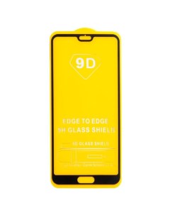 Защитное стекло 3D 5D 9D для Huawei P20 Pro черный без упаковки Rocknparts