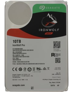 Жесткий диск IronWolf Pro 10ТБ ST10000NE0008 Seagate