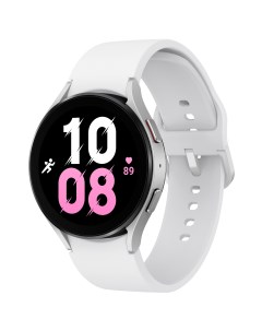 Смарт часы Galaxy Watch 5 Silver 44mm серебристый белый SM R910NZSAASA Samsung