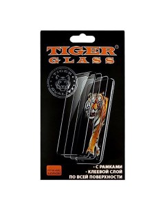 Защитное стекло для iPhone X XS 11 Pro Full Glue Tiger Glass черное Grand price