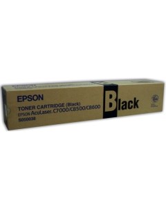 Картридж для лазерного принтера C13S050038 Black оригинальный Epson