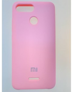 Чехол для телефона Xiaomi Redmi 6 silicone cover розовый Stylemaker