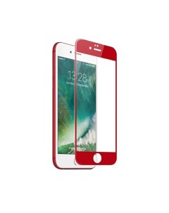 Защитное стекло для iPhone 7 Plus 3D красный Grand price