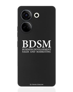Чехол для смартфона Tecno Camon 20 20 Pro 4G BDSM business development черный Borzo.moscow