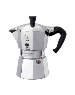 Электрическая гейзерная кофеварка Moka Express серебристый Bialetti