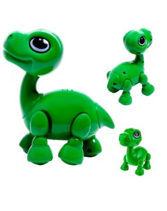 Интерактивная игрушка Динозаврик на батарейках Nobrand