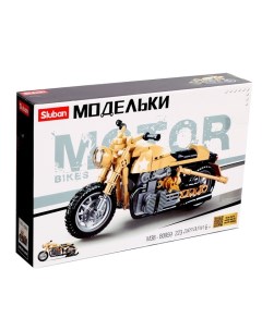 Конструктор Модельки Мотоцикл 223 детали Sluban