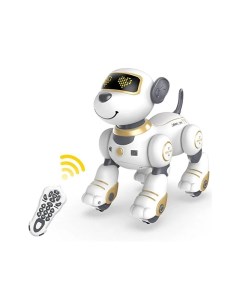 Радиоуправляемый робот собака Умный друг звук свет танцы золото Volantex rc