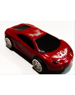 Машинка моделька красного цвета металлическая инерционная 1000toys