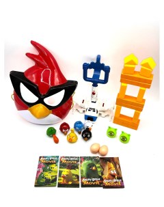 Набор Angry Birds сердитых птичек с маской Sebar