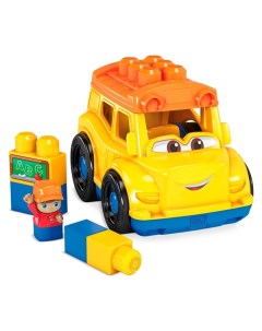Игрушечная машинка Mattel GCX10 Маленькие транспортные средства желтый Mega bloks
