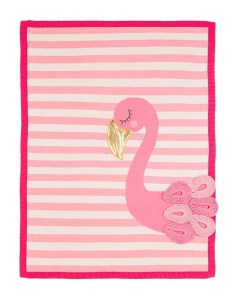 Одеяло Биззи Гровин Flamingo 70 90 с аппликацией BG025 Bizzi growin