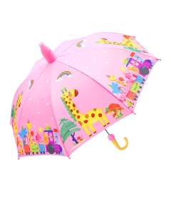 Зонт детский купол 85 см розовый 810000006 Nobrand