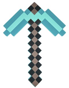 Игрушечное оружие алмазная кирка Майнкрафт Minecraft 45 см Starfriend