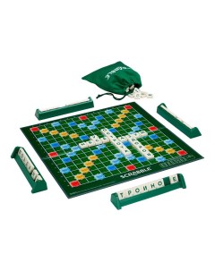 Семейная настольная игра inc Scrabble классический Mattel