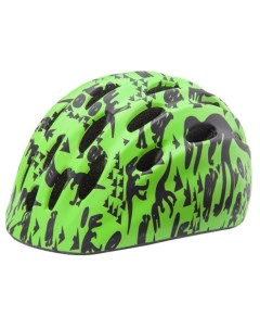 Велосипедный шлем HB10 черно зеленый S Stg