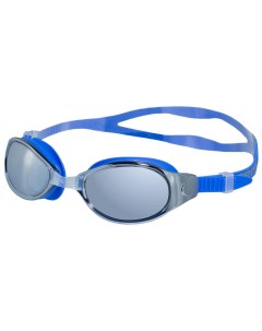 Очки для плавания универсал синие зеркальные AF от UVA UVB силикон B102M Atemi