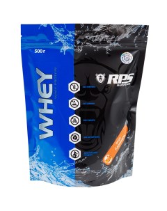 Сывороточный протеин Whey Protein 500 г карамель Rps nutrition