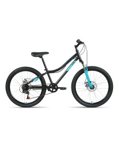 Велосипед MTB HT 2 0 2022 12 черный бирюзовый Altair