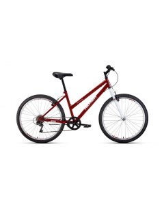 Велосипед MTB HT 26 low 2021 17 красный белый Altair