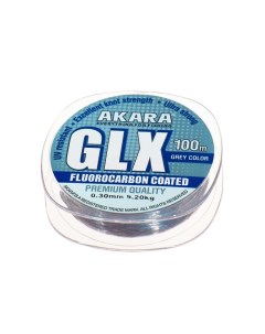 Леска GLX Premium Grey цвет cерая d 0 3 100 м Akara