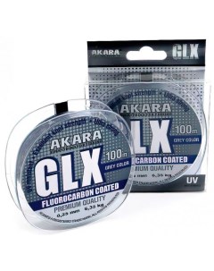 Леска GLX Premium Grey цвет cерая d 0 25 100 м Akara
